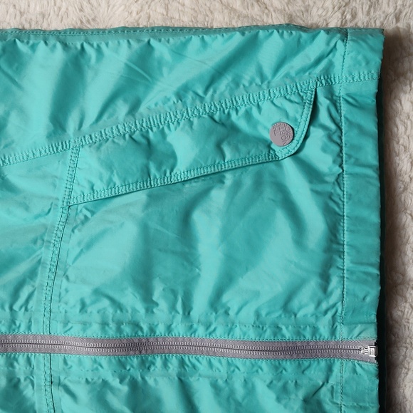The North Face Mint Green And Gray Light Jacket Fleece Lined Girls Large 14/16 - Picture 3 of 14